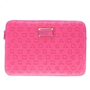 MARC BY MARC JACOBS Pink Dreamy Logo Laptop Case